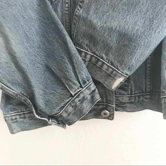 Vintage denim jacket medium wash - Picture 5 of 5